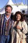 Rotterdam 12 juli 2000
Premiere Cirque du Soleil bij AHOY.
Chiem v Houweninge met zijn vrouw