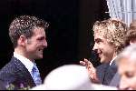 Utrecht 6 juli 2000
Prins Bernhard Jr en Annette Sekreve trouwen voor de wet in Utrecht.
Chris Zegers en Prins Maurits