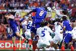Rotterdam, 2 juli 2000   Euro 2000
Finale EK Tusen Frankrijk-Italie, eindstand 2-1 na verlenging.
Desailly