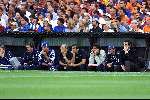 Rotterdam, 2 juli 2000   Euro 2000
Frankrijk-Italie, eindstand na verlenging 2-1
De spelersbank van Italie met Dino Zoff