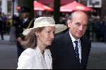 Utrecht 8 juli 2000
Trouwen  Prins Bernhard Jr en Annette Sekreve in domtoren in Utrecht.
Frank Houben met vrouw