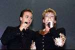 Den Bosch, 20 juli 2000
Uitreiking gouden CD Frans Bauer en Marianne Weber
hier met hun optreden