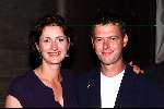 Amsterdam 04-07-1999
Amsterdam-diner t.b.v het aids-fonds.
Judith de Bruin met man