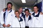 Den Bosch, 20 juli 2000
Uitreiking gouden CD Frans Bauer en Marianne Weber
Ron Brandsteder Karel v Kooten en andere DJ\'s van Radio Nationaal