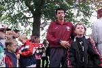 Eindhoven 19 juli 2000
1e training van de nieuwe PSV aanwinst Kezman.