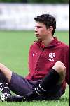 Eindhoven 19 juli 2000
1e training van de nieuwe PSV aanwinst Kezman.
