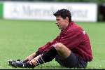Eindhoven 19 juli 2000
1e training van de nieuwe PSV aanwinst Kezman.