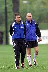 Amsterdam 5 juli 2000
Eerste training van AJAX seizoen 2000/2001 met een geheel nieuwe outfit van kledingsponsor ADIDAS