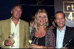 Hilversum 26 juli 2000
Presentatie winterseizoen RTL 4 en RTL 5
Manuela Kemp , Ron Brandsteder en Carlo Boszhard