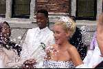 Amsterdam, 8 juli 2000
Trouwen Patrick kluivert met Angela Kluivert