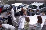Amsterdam, 8 juli 2000
Trouwen Patrick kluivert met Angela Kluivert