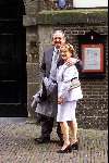 Amsterdam, 8 juli 2000
Trouwen Patrick kluivert met zijn Angela
Rob Cohen met vrouw