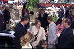 Amsterdam, 8 juli 2000
Trouwen Patrick kluivert met zijn Angela
Vrouw ronald de boer
Bertus Holkema