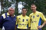 Mierlo 26 juli 2000
left to right Shlomo Sherf, Tal Banin and Avi Nimni