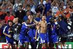 Rotterdam, 2 juli 2000   Euro 2000
Finale EK Tusen Frankrijk-Italie, eindstand 2-1 na verlenging.
matchwinnaar 20 David Trezeguet