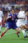 Rotterdam, 2 juli 2000   Euro 2000
Frankrijk-Italie, eindstand na verlenging 2-1
Zinedine Zidane