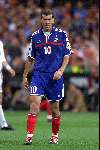 Rotterdam, 2 juli 2000   Euro 2000
Frankrijk-Italie, eindstand na verlenging 2-1
Zinedine Zidane