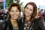 Amsterdam 11 juli 2001
Premiere van Thom Raider in Pathe Arena.
Bianca BB met een vriendin