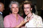 Amsterdam 23 juli 2001
Premiere van Rocky over the rainbow.
Jim de Groot en Boudewijn de Groot