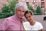 Amsterdam 23 juli 2001
Premiere van Rocky over the rainbow.
Boudewijn de Groot met vrouw