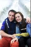 Kaagdorp 18 juli 2001
Jeroen Post en Daphne Bunskoek krijgen waterski-les.