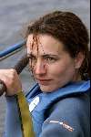 Kaagdorp 18 juli 2001
Daphne Bunskoek krijgen waterski-les.