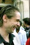 Amsterdam 16 juli 2001
Crematie van Herman Brood.
de dienst was in Pardiso
Hans teeuwen