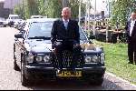 Amsterdam 26 juli 2001
Winterpresentatie van RTL 4 RTL 5 en Yorin.
Harry Mens met zijn bentley