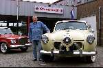 Loosdrecht 21 juli 2001
Hein Kits (ex Imca Marina) bij een Studebaker