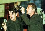 Amsterdam, 5 november 1996
Herman Brood 50 jaar !!!!!
Hier op de foto samen met Hennie Vrienten ( Doe Maar )