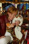 Amsterdam 9 juli 2002
Premiere Circus Renz
Arienne Spier met dochter