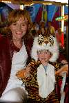 Amsterdam 9 juli 2002
Premiere Circus Renz
Arienne Spier met dochter
