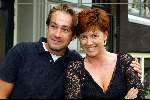 Amsterdam 7 juli 2002
Premiere Noord Koreaans staats circus
Chazia Morali met vriend