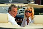 Venetie 21 juli 2002
Hans Breukhoven en Connie Breukhoven in Bentley Cabrio