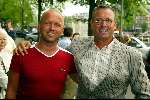 Amsterdam 7 juli 2002
Premiere Noord Koreaans staats circus
Fred Butter met vriend