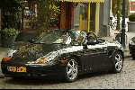 Amsterdam 17 juli 2002
Gordon in Porsche Cabrio
samen met Marc v d Linden