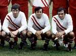 Guus hiddink, willy v d Kuylen en Pleun Strik
1974