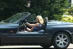 Scheveningen 30 juli 2002
Guus Nederhorst en Dinand (Kane) nieuwe huis en Guusje in BMW cabrio