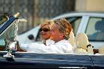 Venetie 21 juli 2002
Hans Breukhoven en Connie Breukhoven in Bentley Cabrio