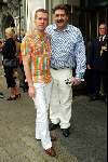 Amsterdam 7 juli 2002
Premiere Noord Koreaans staats circus
Henk Krol met vriend