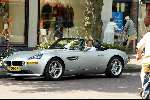 Laren 27 juli 2002
Herman Heinsbroek met zijn vrouw in BMW Z8 Cabrio