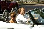 Laren 27 juli 2002
Herman Heinsbroek met zijn vrouw in BMW Z8 Cabrio