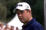 Hilversum 26 Juli 2002 TNT Dutch Open golf 2002
Lee Westwood
Golfen
