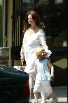 Laren 27 juli 2002
Leontine Borsato zwanger met Luca