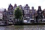 Amsterdam, 24 Juli 2002
Grachtenpanden  sloepenroute