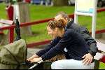 WEESP 8 juli 2002
Pernille la lau met man en kind aan het wandelen