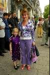 Amsterdam 7 juli 2002
Premiere Noord Koreaans staats circus
Ryan v d Akker met dochter