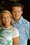 Amsterdam 25 juli 2002
Winterpresentaie RTL en Yorin
Sander Janson en Corine Boon
