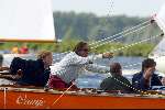 Kaagdorp 11 juli 2002
Prins Willem Alexander en Maxim a krijgen boot
Theo Dietz