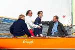 Kaagdorp 11 juli 2002
Prins Willem Alexander en Maxima krijgen boot
Theo Dietz